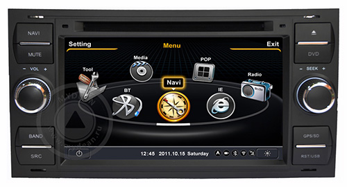  ��������� MyDean 1140-1 Black (Ford Fusion, Galaxy, Kuga -2012, C-Max -2008)