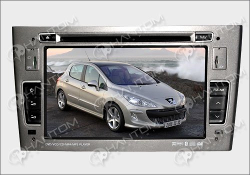  ��������� Phantom DVM-6308D i6 black (Peugeot 308)